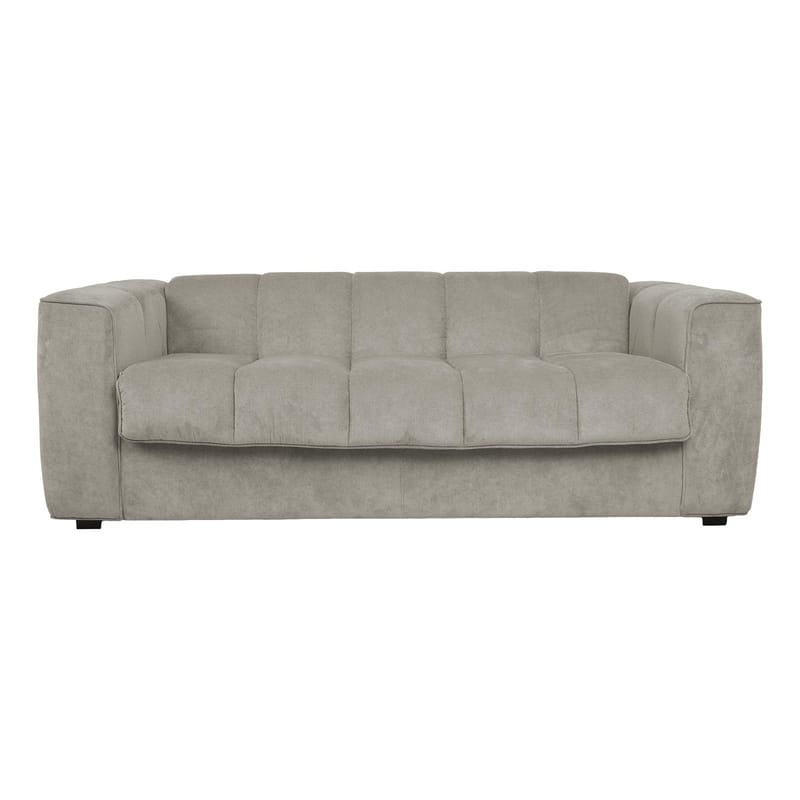 Sovesofa HOME4YOU Stella med springmadras Grå - Grå - Møbler - Sofaer - Sovesofaer