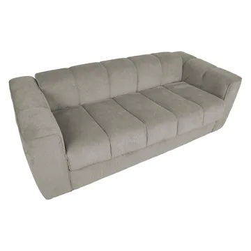 Sovesofa HOME4YOU Stella med springmadras Grå - Grå - Møbler - Sofaer - Sovesofaer