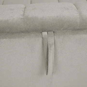 Sovesofa HOME4YOU Stella med springmadras Grå - Grå - Møbler - Sofaer - Sovesofaer