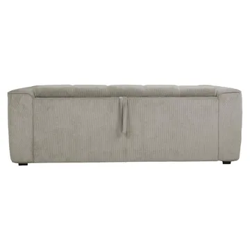 Sovesofa HOME4YOU Stella med springmadras Grå - Grå - Møbler - Sofaer - Sovesofaer