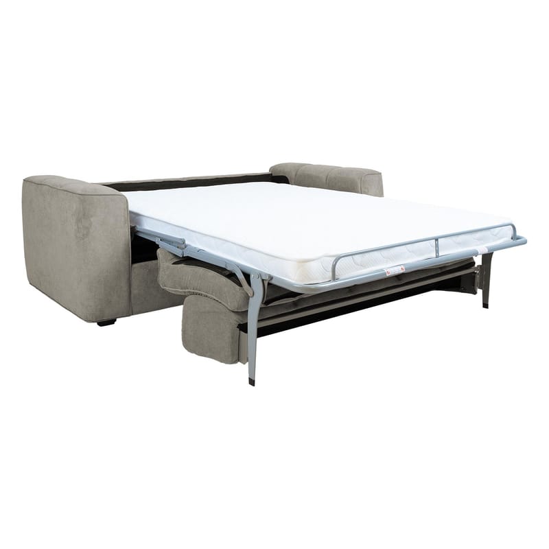 Sovesofa HOME4YOU Stella med springmadras Grå - Grå - Møbler - Sofaer - Sovesofaer