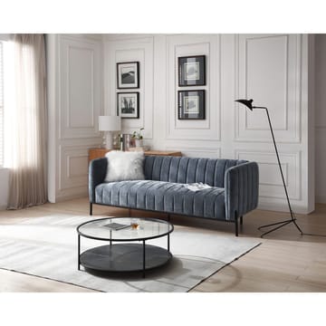 Sovesofa HOME4YOU Tamika 3-personers grå - Grå - Møbler - Sofaer - Sovesofaer