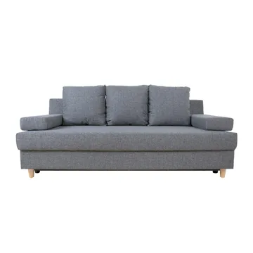 Sovesofa HOME4YOU Vella med opbevaringskasse Grå - Grå - Møbler - Sofaer - Sovesofaer