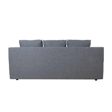 Sovesofa HOME4YOU Vella med opbevaringskasse Grå - Grå - Møbler - Sofaer - Sovesofaer