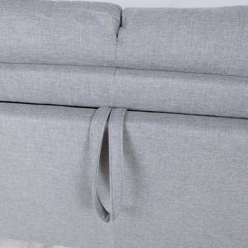 Sovesofa HOME4YOU Provo 2-personers Grå - grå - Møbler - Sofaer - Sovesofaer