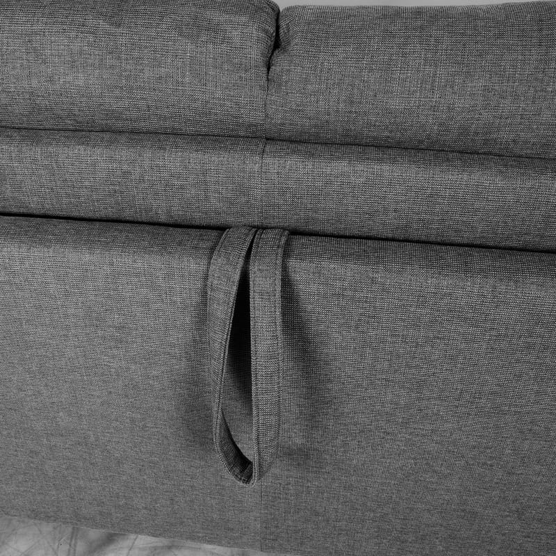 Sovesofa HOME4YOU Provo 2-personers Mørkegrå - mørkegrå - Møbler - Sofaer - Sovesofaer