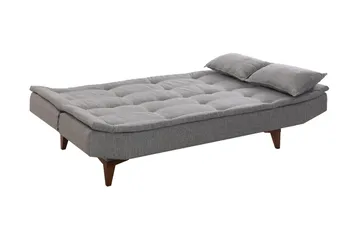 Hunterville Sovesofa 3-Pers. 106x189 - Grå - Møbler - Sofaer - Sovesofaer