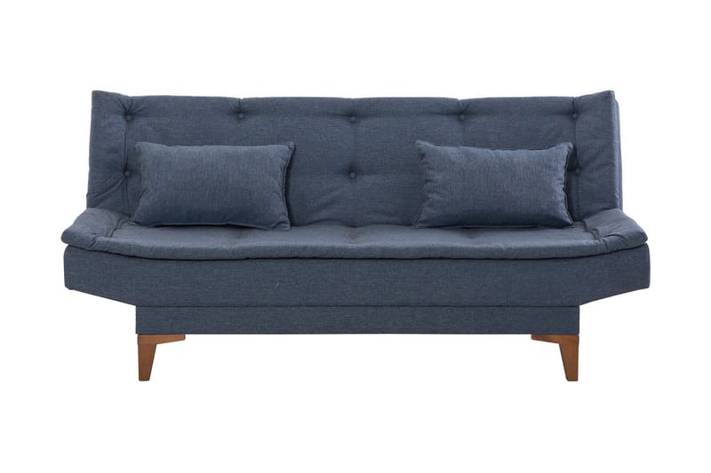 Hunterville Sovesofa 3-Pers. 106x187 - Mørkeblå - Sovesofaer - 3 personers sovesofa