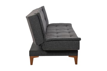 Hunterville Sovesofa 3-Pers. 106x192 - Antracit - Møbler - Sofaer - Sovesofaer