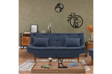 Hunterville Sovesofa 3-Pers. 106x187 - Mørkeblå - Møbler - Sofaer - Sovesofaer