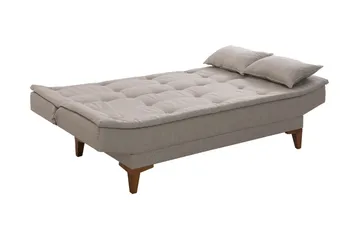 Hunterville Sovesofa 3-Pers. 106x186 - Cream - Møbler - Sofaer - Sovesofaer