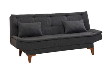 Hunterville Sovesofa 3-Pers. 106x192 - Antracit - Møbler - Sofaer - Sovesofaer