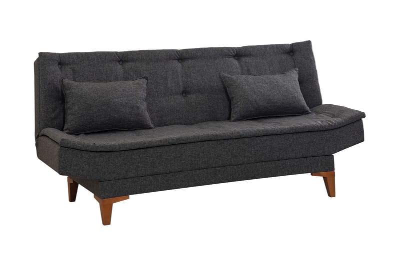 Hunterville Sovesofa 3-Pers. 106x192 - Antracit - Møbler - Sofaer - Sovesofaer