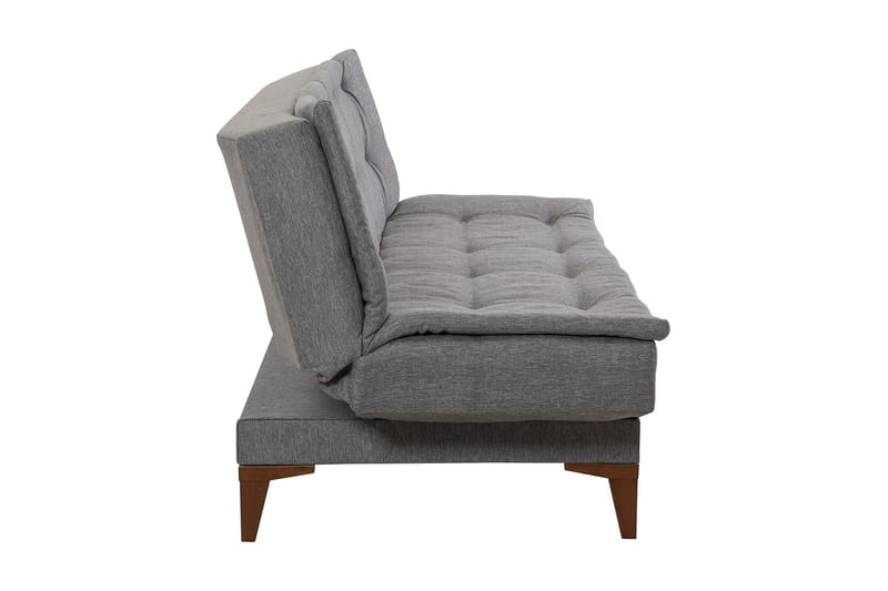 Hunterville Sovesofa 3-Pers. 106x189 - Grå - Møbler - Sofaer - Sovesofaer
