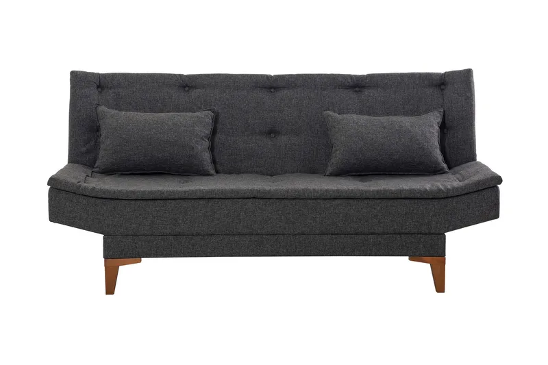 Hunterville Sovesofa 3-Pers. 106x192 - Antracit - Møbler - Sofaer - Sovesofaer