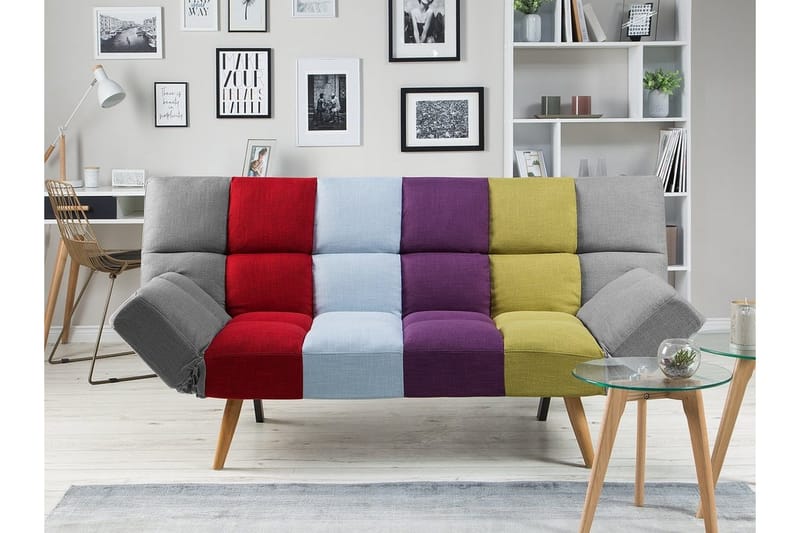 Ingaro sovesofa 182 cm - Flerfarvet - Møbler - Sofaer - Sovesofaer