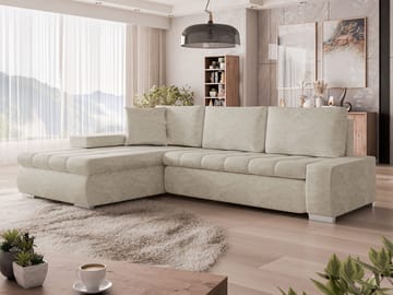 Irja 3-personers Chaiselongsofa Venstre - Møbler - Sofaer - Sovesofaer