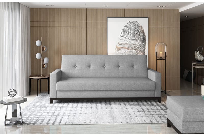 Iselene 2-Pers. Sovesofa - Grå - Møbler - Sofaer - Sovesofaer
