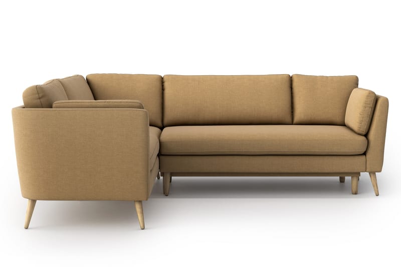 Janella Sovesofa med Chaiselong - Beige - Sovesofaer - Hjørnesovesofa