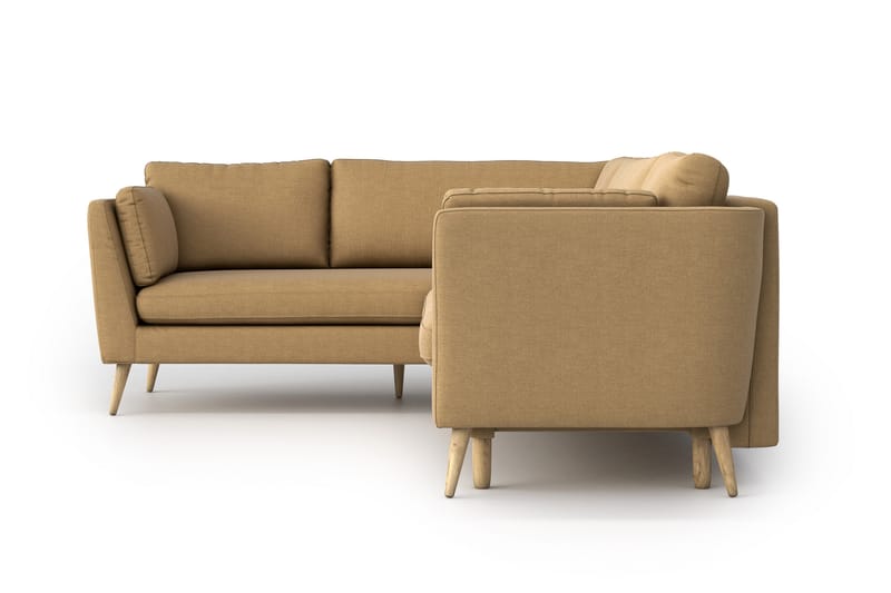 Janella Sovesofa med Chaiselong - Beige - Sovesofaer - Hjørnesovesofa