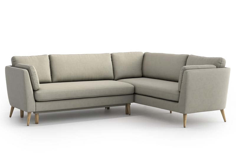 Janella Sovesofa med Chaiselong - Beige - Sovesofaer - Hjørnesovesofa