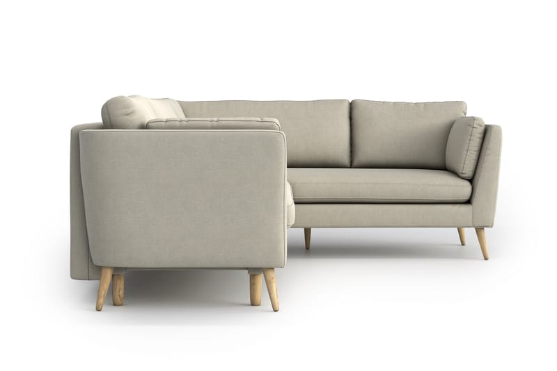 Janella Sovesofa med Chaiselong - Beige - Sovesofaer - Hjørnesovesofa