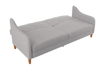 Jasper 2-personers Sovesofa Lysegrå - Dorel Home - Møbler - Sofaer - Sovesofaer