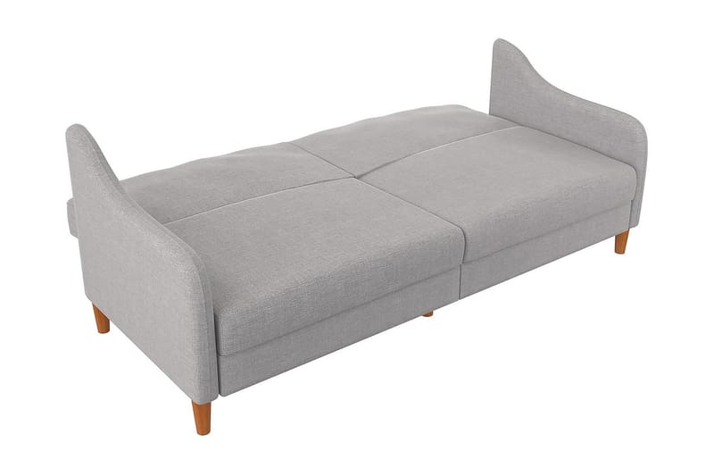 Jasper 2-personers Sovesofa Lysegrå - Dorel Home - Møbler - Sofaer - Sovesofaer