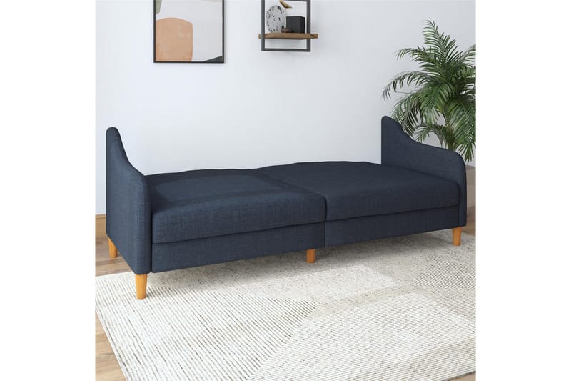 Jasper 2-personers Sovesofa Marineblå - Dorel Home - Møbler - Sofaer - Sovesofaer