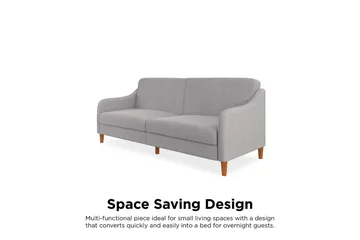 Jasper 2-personers Sovesofa Lysegrå - Dorel Home - Møbler - Sofaer - Sovesofaer