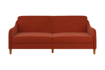 Jasper 2-personers Sovesofa Orange - Dorel Home - Møbler - Sofaer - Sovesofaer