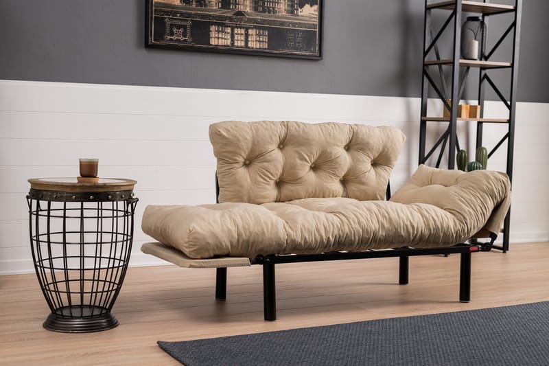 Jenica sovesofa 2-pers - Beige - Sovesofaer - 2 personers sovesofa