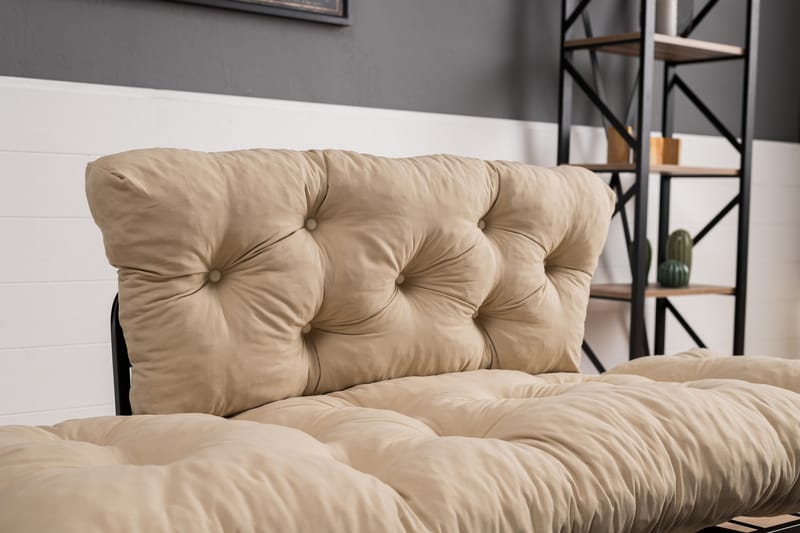 Jenica sovesofa 2-pers - Beige - Sovesofaer - 2 personers sovesofa