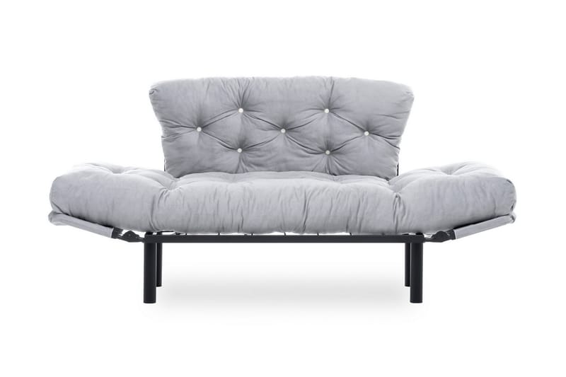 Jenica sovesofa 2-pers - Grå - Sovesofaer - 2 personers sovesofa