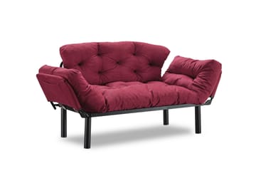 Jenica sovesofa 2-pers - Vinrød - Møbler - Sofaer - Sovesofaer