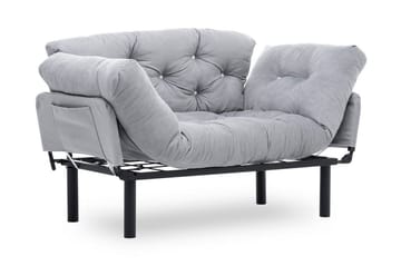 Jenica sovesofa 2-pers - Grå - Møbler - Sofaer - Sovesofaer