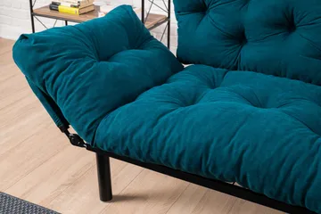 Jenica sovesofa 2-pers - Blågrøn - Møbler - Sofaer - Sovesofaer