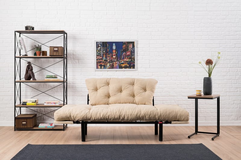Jenica sovesofa 2-pers - Beige - Møbler - Sofaer - Sovesofaer