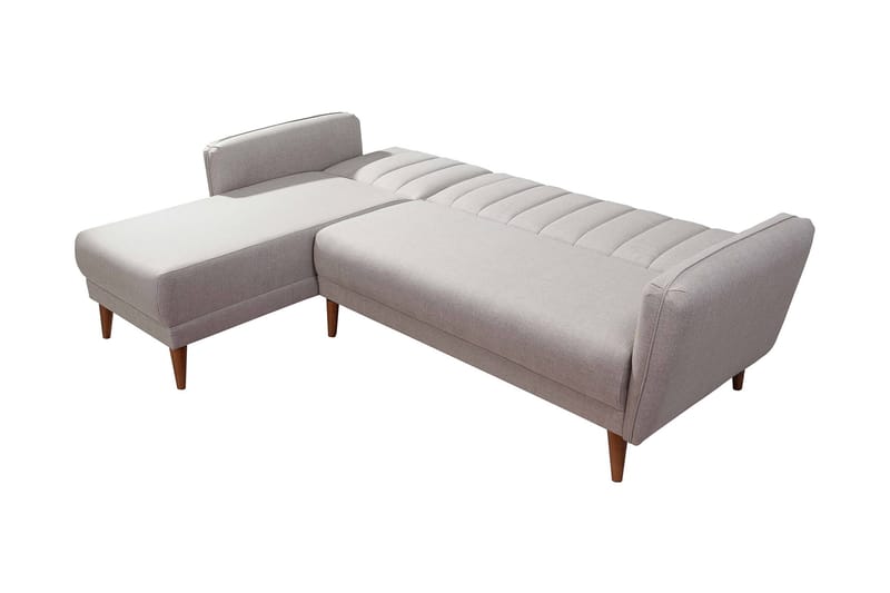 Jenick Hjørnesovesofa - Beige - Sovesofaer - Hjørnesovesofa