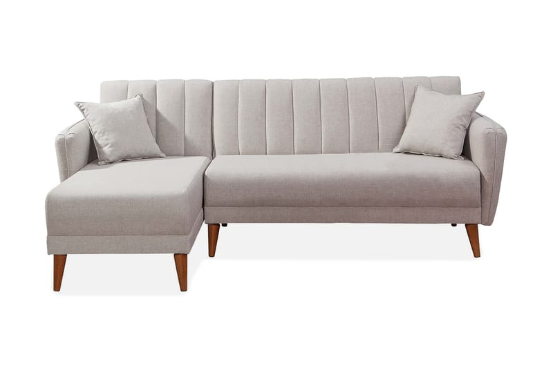 Jenick Hjørnesovesofa - Beige - Sovesofaer - Hjørnesovesofa