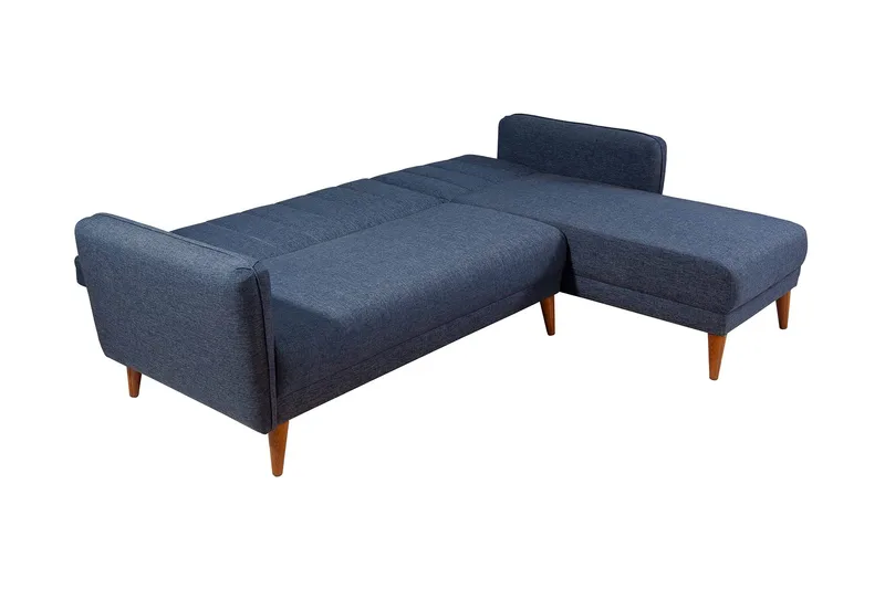 Jenick Hjørnesovesofa - Mørkeblå - Møbler - Sofaer - Sovesofaer