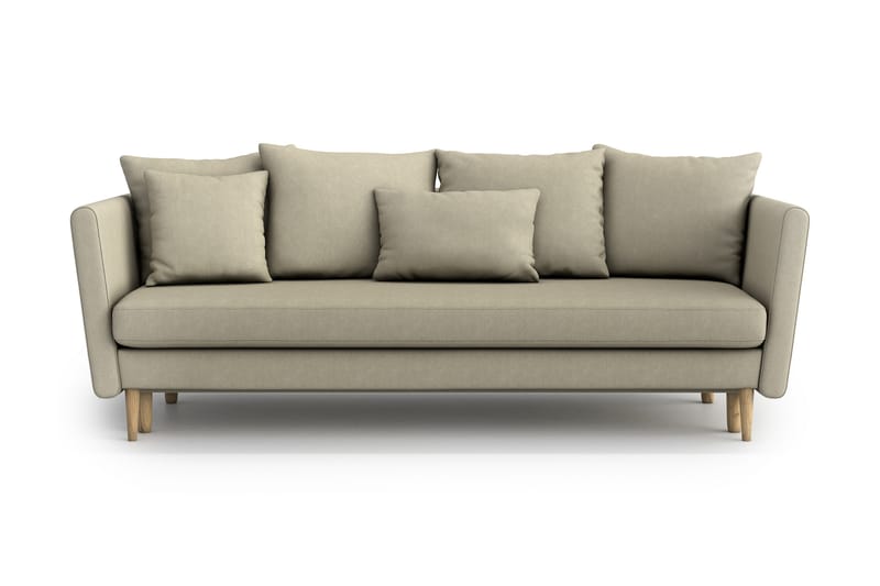 Joleen 3-pers. Sovesofa - Beige - Sovesofaer - 3 personers sovesofa