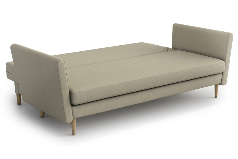 Joleen 3-pers. Sovesofa - Beige - Sovesofaer - 3 personers sovesofa