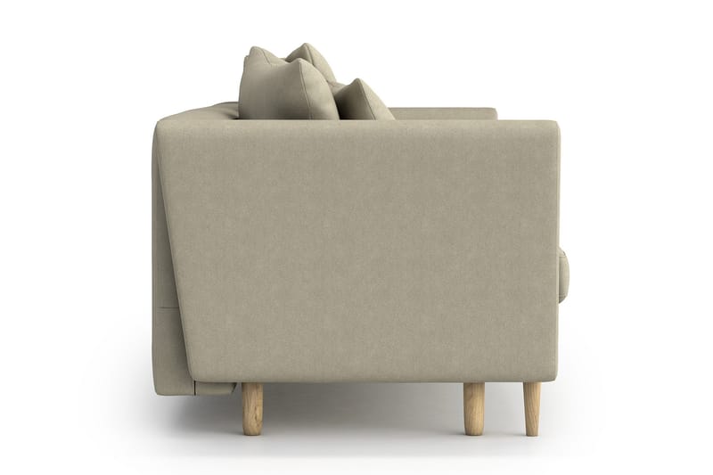 Joleen 3-pers. Sovesofa - Beige - Sovesofaer - 3 personers sovesofa