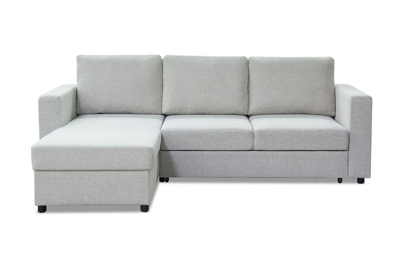 Julia Sovesofa 3-pers med Chaiselong Venstre - Beige - Møbler - Sofaer - Sovesofaer