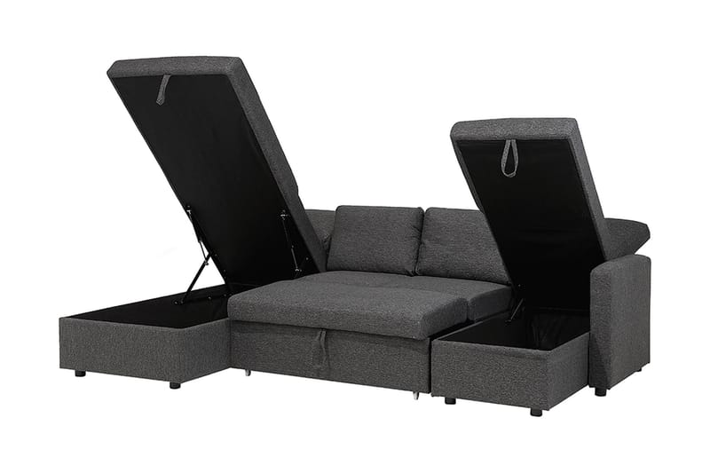 Karrabo sovesofa 285 cm - Grå - Møbler - Sofaer - Sovesofaer