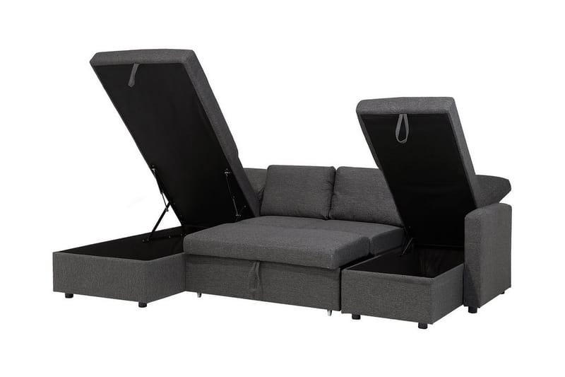 Karrabo sovesofa 285 cm - Grå - Møbler - Sofaer - Sovesofaer