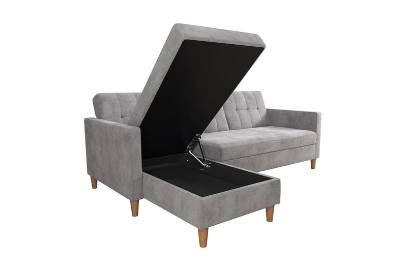 Karyna Sovesofa - Lysegrå - Møbler - Sofaer - Sovesofaer