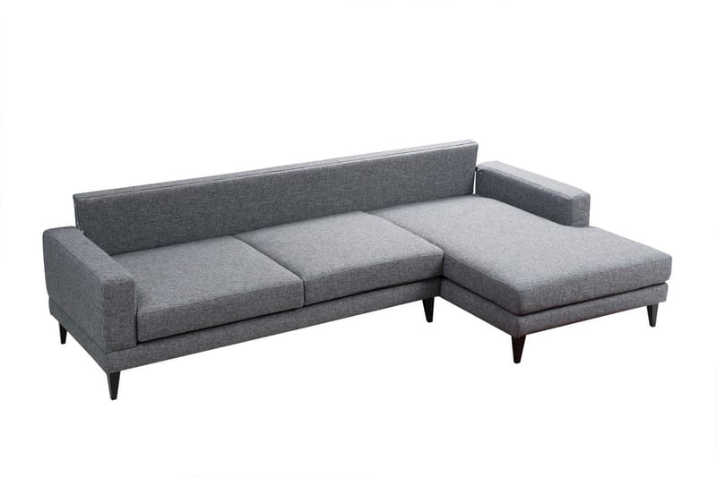 Katilaya Sovesofa med Chaiselong Højre - Grå - Møbler - Sofaer - Sovesofaer