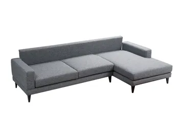 Katilaya Sovesofa med Chaiselong Højre - Grå - Møbler - Sofaer - Sovesofaer